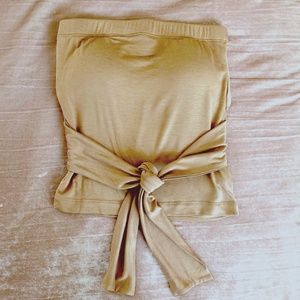 LipHop Wrap-Tie tube top